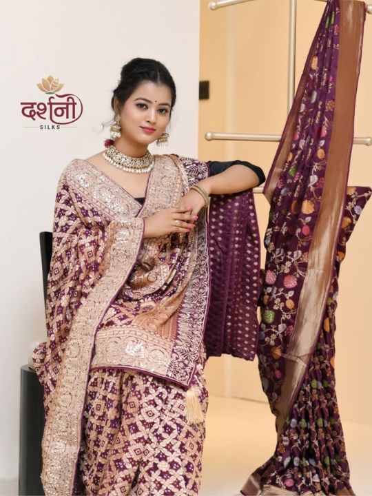 Designer Maroon Kanchipuram Silk Saree – Bridal Zari Weave