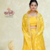 Golden Yellow Silk Lehenga Set – Minimalist Festive Elegance