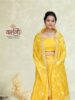 Golden Yellow Silk Lehenga Set – Minimalist Festive Elegance
